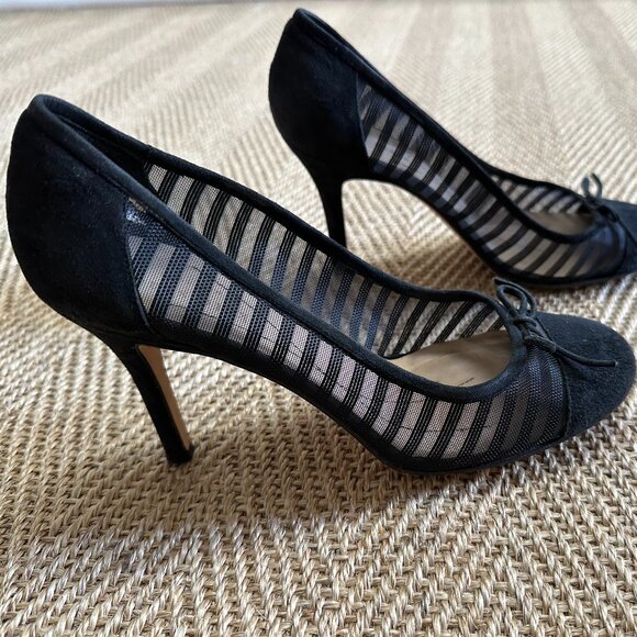 Kate Spade black high heeled shoes - Picture 1 of 6
